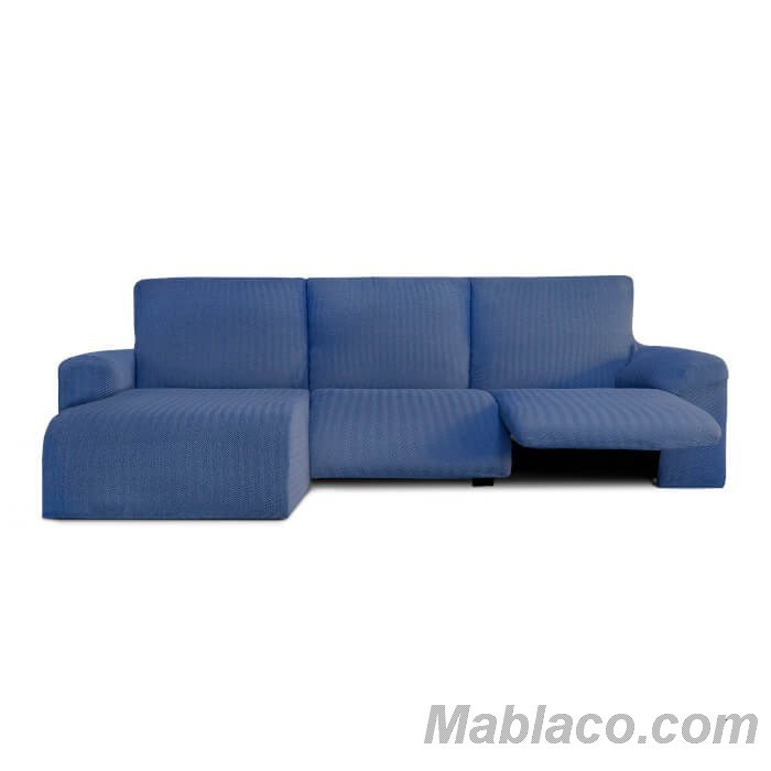 Funda para sofa chaise longue 240 cm brazo derecho - Leire - Color 11 Beige  oscuro