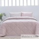 Edredón Comforter Lino Reversible Rosa