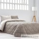 Edredón Comforter Lino Reversible Piedra