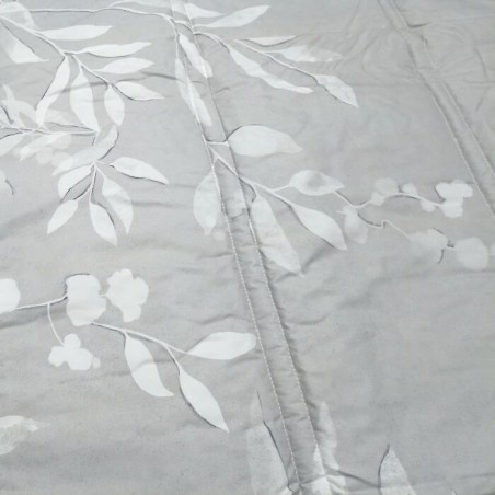 Edredón Comforter Ibi Sandeco gris detalle ampliado 1