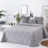 Colcha Jacquard Moncofar Taupe