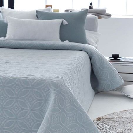 Colcha Jacquard Vinaroz Turquesa