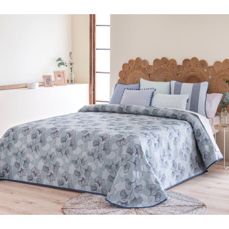 Colcha Jacquard Almonte Turquesa