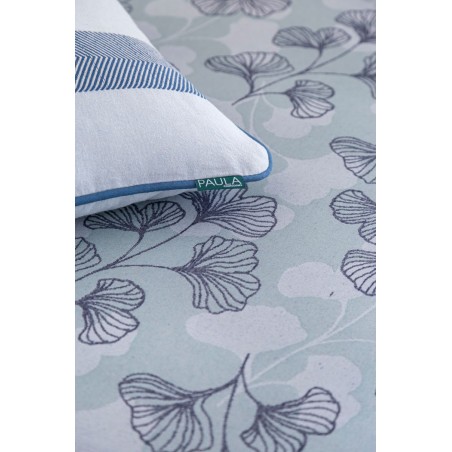 Colcha Jacquard Almonte Turquesa