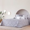 Colcha Jacquard Aroche Gris