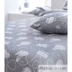 Colcha Jacquard Reversible Vuelo Gris