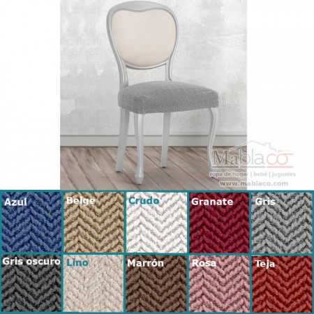 Funda de Silla Bielástica Jaz pack 2 ud. - fundas para sillas
