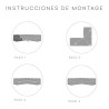 Colocación de la Funda Sofá Rinconera Bielástica Jaz Colocación de la Funda Sofá Rinconera Bielástica Jaz