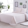 Colcha Jacquard Reversible Lenzo Rosa