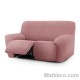 Funda de Sofa Relax Bielástica Jaz 2 asientos color rosa
