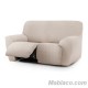Funda de Sofa Relax Bielástica Jaz 2 asientos color lino