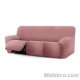 Funda de Sofa Relax Bielástica Jaz 3 plazas color rosa