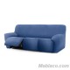 Funda de Sofa Relax Bielástica Jaz 3 plazas color azul
