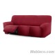 Funda de Sofa Relax Bielástica Jaz 3 plazas color granate