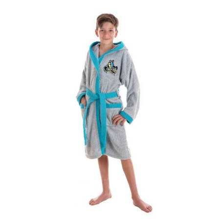 Albornoz Juvenil Algodón Graffiti Stilia