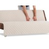 Colocación Cubre Sofá Cama Clic Clac Acolchado Paso 3