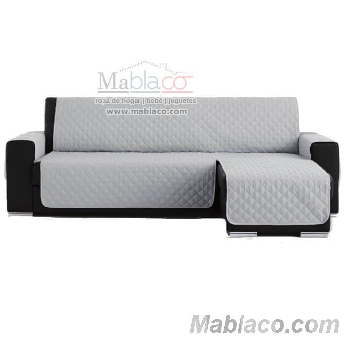 Funda para sofa chaise longue tejido Cota. Con brazo largo o corto.  Medidas de 250 a 310 cms.