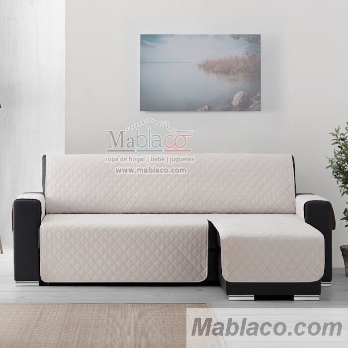 funda practica para sofa tela reversible acolchada 1,2,3,4 plazas