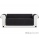 Cubre Sofá Chester Acolchado Couch Cover Negro-Gris