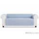 Cubre Sofá Chester Acolchado Couch Cover Azul Claro-Beige