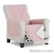 Cubre Sofá Acolchado Glaciar Rosa Tamaño 1 plaza/sillón