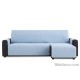 Cubre Chaise Longue Acolchado Glaciar Azul Claro