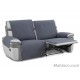 Cubre Sofa Acolchado Relax Geo Teflón Gris