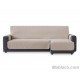 Cubre Chaise Longue Acolchado Geo Teflón Lino