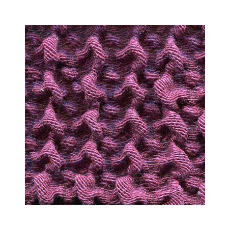 Detalle Funda de Sillón Relax 2 plazas Milos color Malva