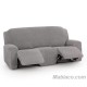 Funda de Sillón Relax 3 plazas Hiper Elástica Milos Gris