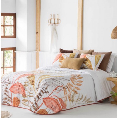 Colcha Bouti Carcelen Naranja Sandeco - colchas para camas