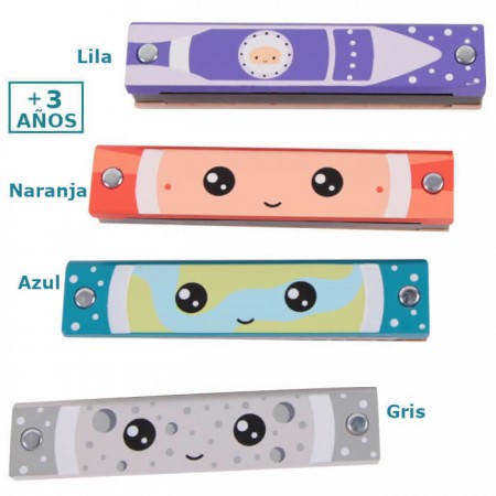 Harmónica de madera Classic World +3 años - juguete para niños