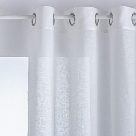 Cortina Visillo Liso Boston con Ojales