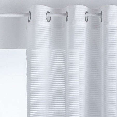 Cortina Visillo Liso Tokio con Ojales