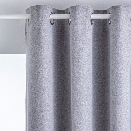 Cortina Opaca Lisa Foscurit con Ojales Perla