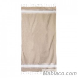 Fouta y Toalla de Playa Panama Beige Barcelo