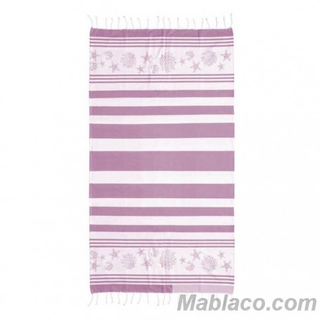 Fouta y Toalla de Playa Arrecife Malva Barcelo