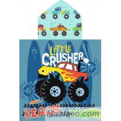 Poncho Infantil de Playa Crusher