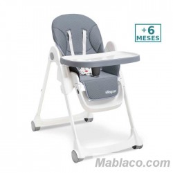 Trona aluminio Comfort Eat gris Interbaby