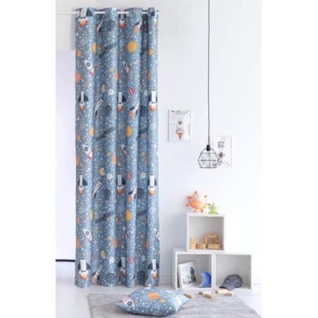 Cortina Galaxia confecionadas con ollaos