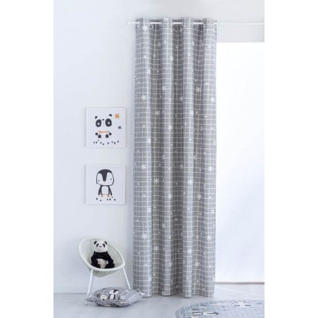 Cortina Coordinado Nordic confeccionadas con ollaos