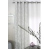 Cortina Jacquard Amienscon Gris confeccionadas con ollaos Reig Marti