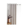 Cortina Jacquard Foldecor Beige confeccionadas con ollaos Reig Marti Cortina Jacquard Foldecor Beige confeccionadas con ollaos Reig Marti