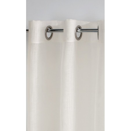 Cortina Visillo Poormina Beig con Ollaos Reig Marti