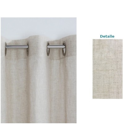 Cortina Visillo Tafepol Crema con Ollaos Reig Marti