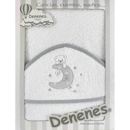 Capa de Baño Luna Gris Denenes - bebé