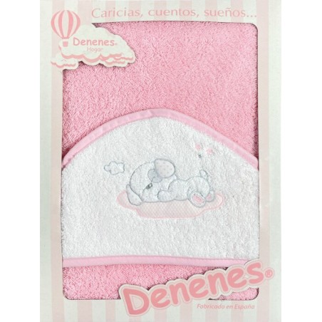 Capa de Baño Perrito Rosa Denenes