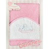 Capa de Baño Perrito Rosa Denenes Capa de Baño Perrito Rosa Denenes