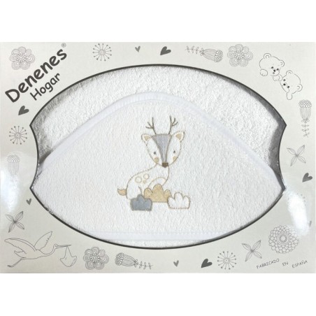 Capa de Baño Ciervo Perla Denenes
