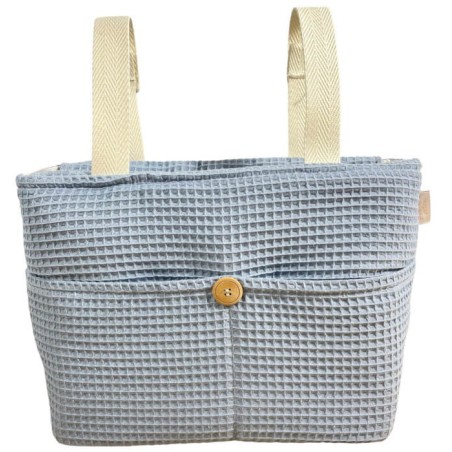 Bolso Organizador XL Gofre Azul